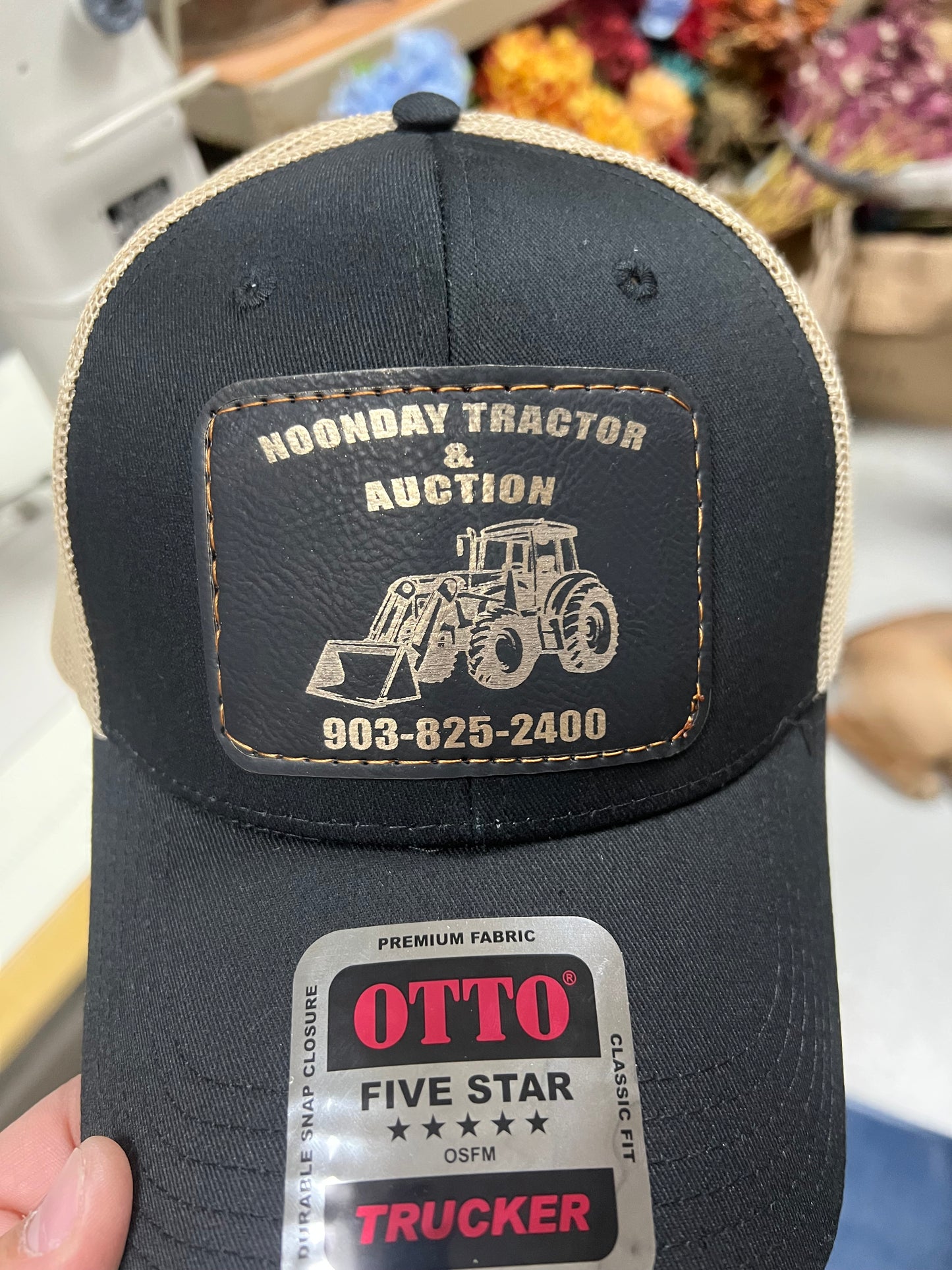 Custom Leatherette Hats