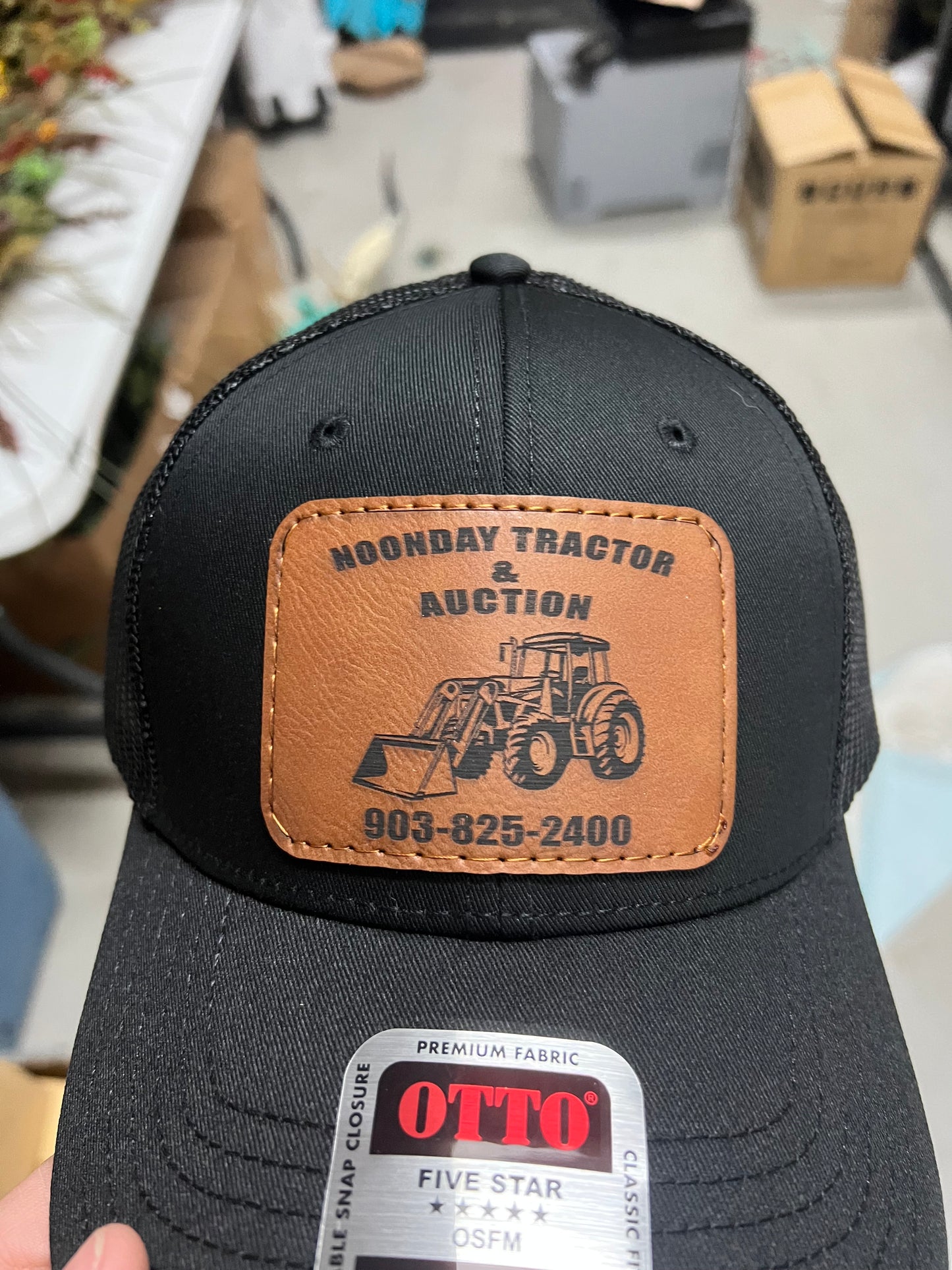 Custom Leatherette Hats